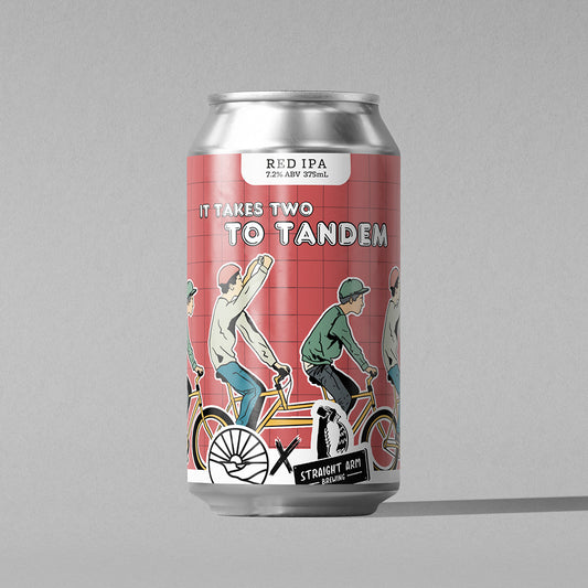 Squinters/Straight Arm Brewing Co - It Takes Two To Tandem - Red IPA